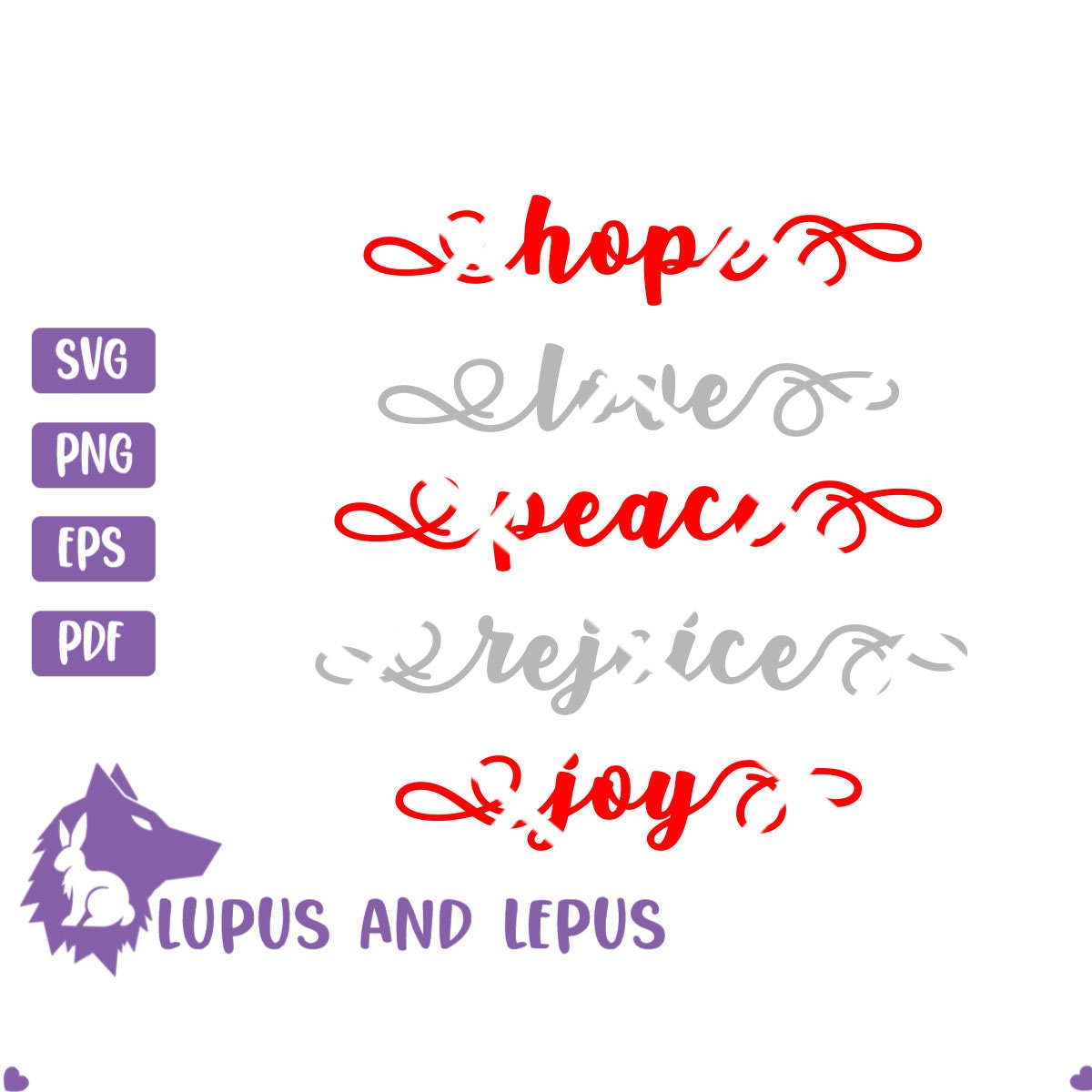 Digital File - Holiday cheer text, holiday text svg, holiday svg, Christmas text svg, holiday words svg, Christmas words svg