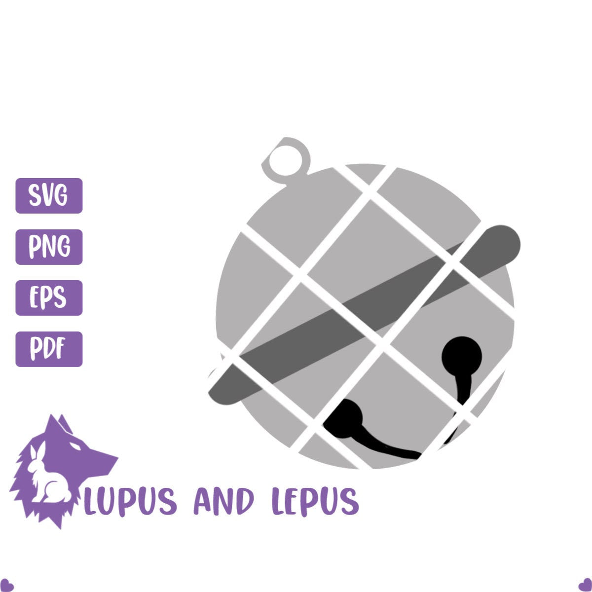 Digital File - jingle bell svg, jingle bell, Christmas svg, Sleigh Bell svg, bell svg, Christmas cut file, merry Christmas svg, bell svg