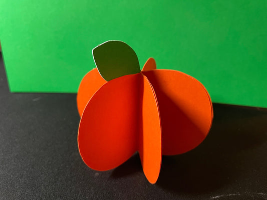 Digital File - 3d pumpkin svg, pumpkin svg, 3d paper pumpkin, thanksgiving svg, fall svg, halloween pumpkin, layered pumpkin svg,