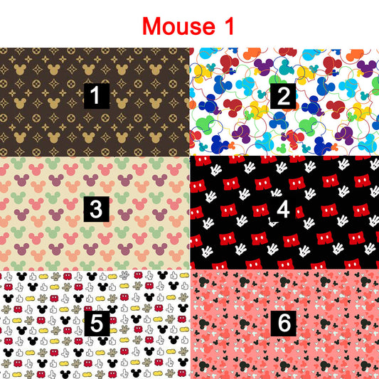 Mouse 1 - magnetic glasses topper - mouse A, mouse, magic, magical, happy, happy place, colorful, ears, topper, magnetic topper, magnet glasses, magnetic glasses, finished
