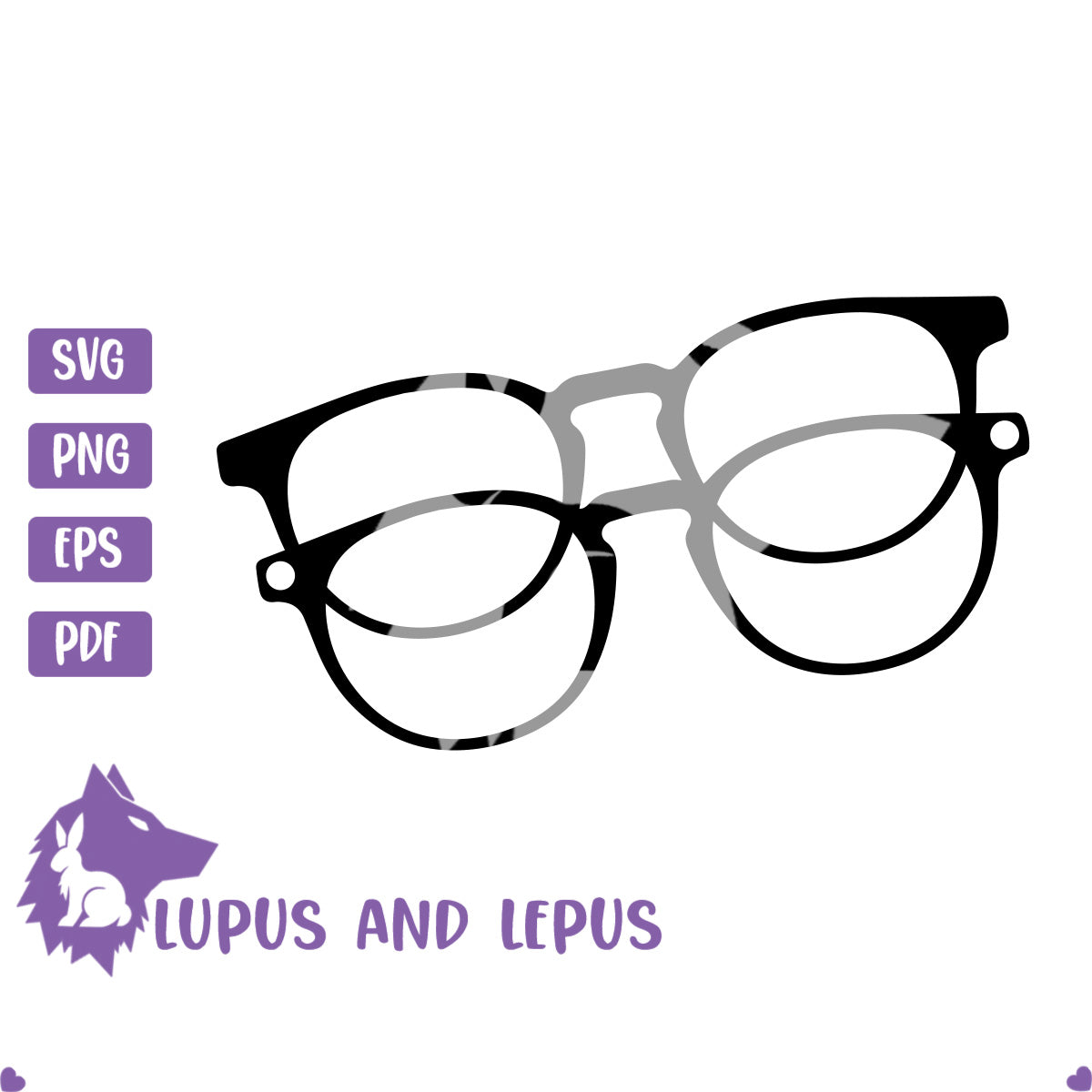 Digital File - pair eyewear, pair svg, glasses svg, magnetic glasses svg, Cat Eye glasses, mens glasses, womens glasses, eyeglasses svg, glasses cut file, glasses clipart (eps, svg, pdf, png, jpeg)