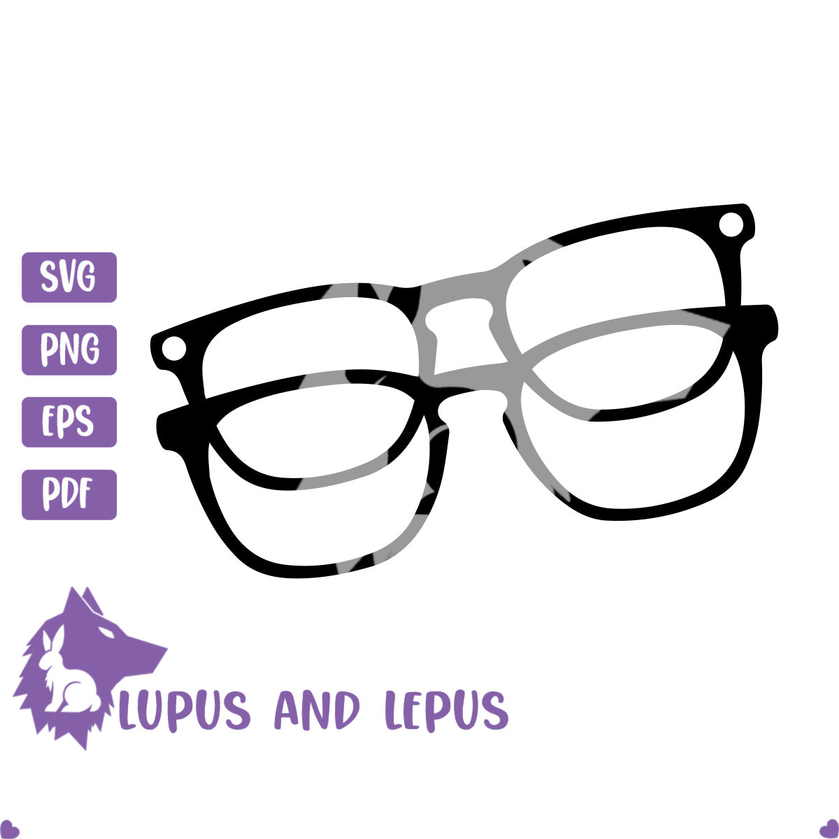 Digital File - pair eyewear, pair svg, glasses svg, magnetic glasses svg, Cat Eye glasses, mens glasses, womens glasses, eyeglasses svg, glasses cut file, glasses clipart (eps, svg, pdf, png, jpeg)