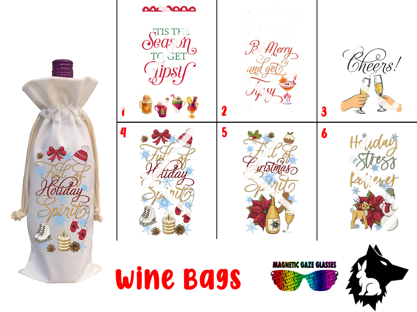 Wine Bag - (E) wine bag gift, gift for boss, gift for employee, gift for family, bag, custom, Christmas gift, xmas gift, gift, custom gift, customized gift, alcohol, bottle of wine bag, bottle of wine, spirits