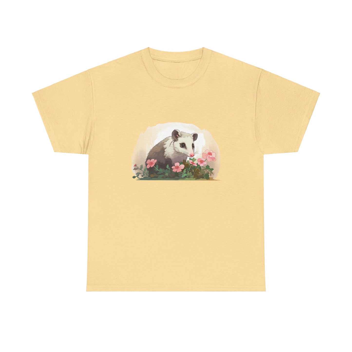 sweet possum shirt, Unisex Heavy Cotton Tee, possum shirt, opossum shirt, possi shirt, oppi shirt, possum love, opossum tshirt, possum tshirt