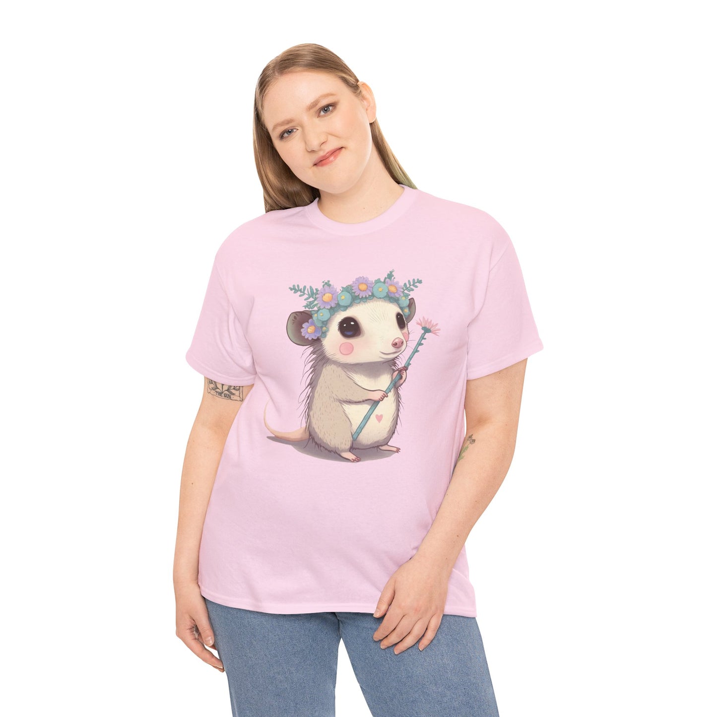 Magical Opossum - Organic Creator T-shirt - Unisex, possum opossum, magical, special, opossum shirt, possum shirt, cute opossum