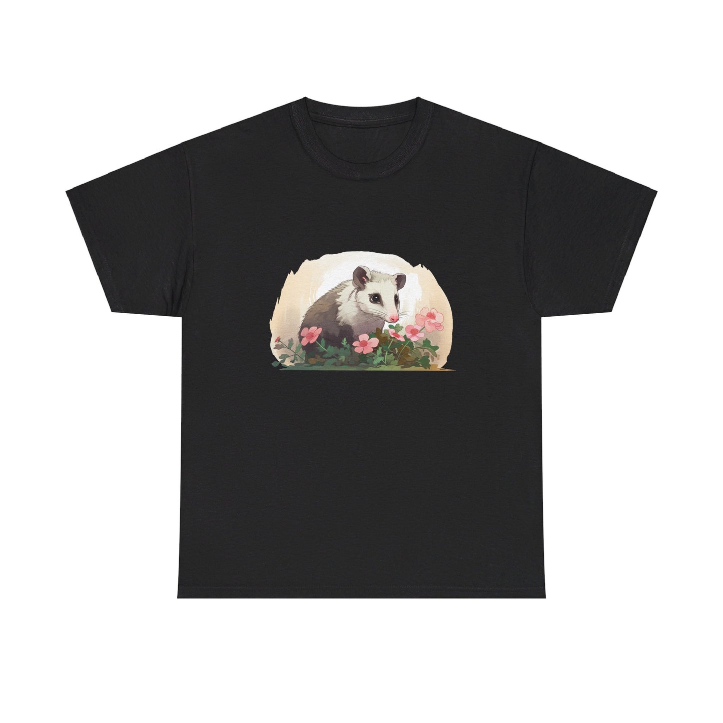 sweet possum shirt, Unisex Heavy Cotton Tee, possum shirt, opossum shirt, possi shirt, oppi shirt, possum love, opossum tshirt, possum tshirt