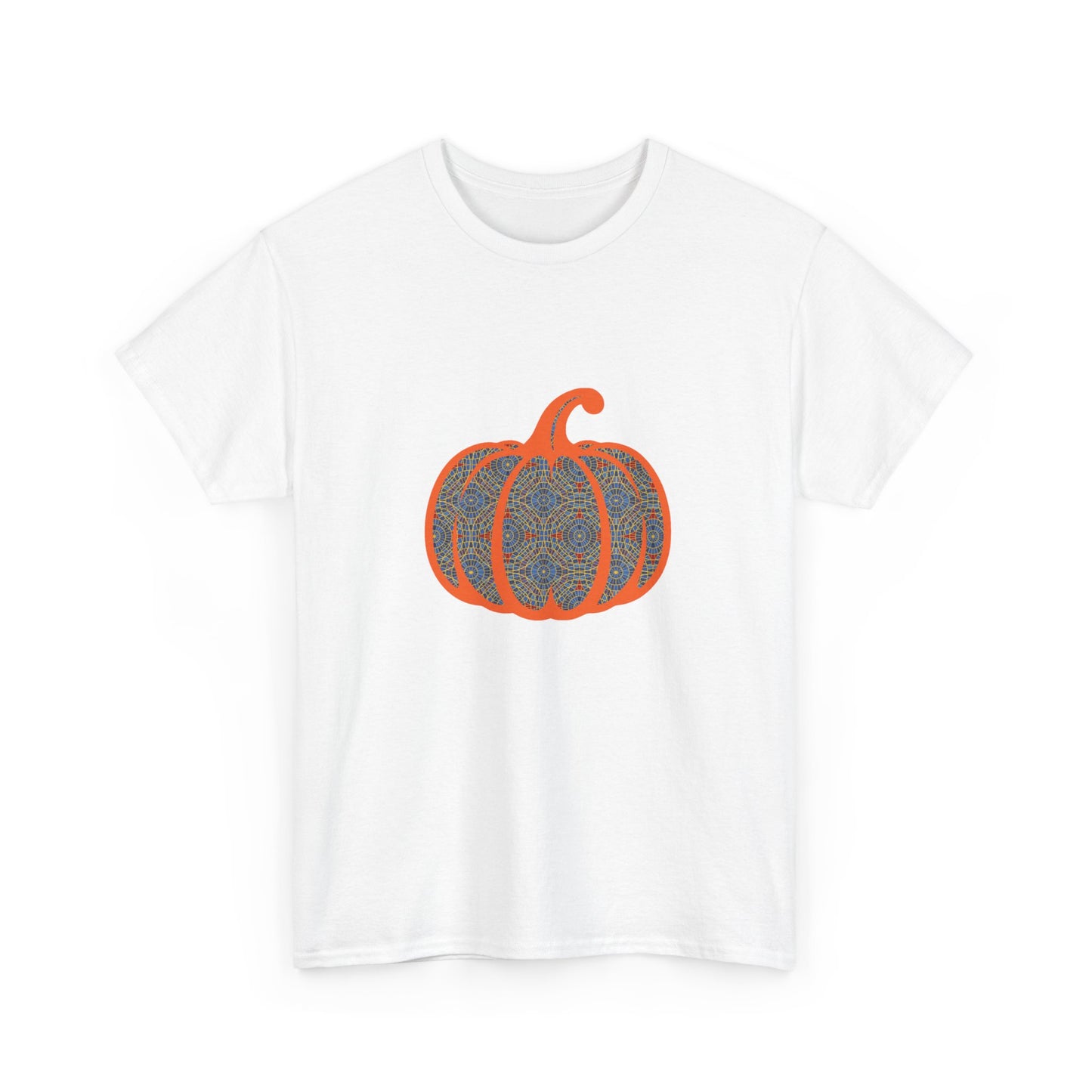 carpet cult pumpkin shirt orange outline, Unisex Heavy Cotton Tee, carpet cult, marriott carpet, marriott carpet cult, dragon con, dragoncon, inside joke, prank, parody, carpet pumpkin