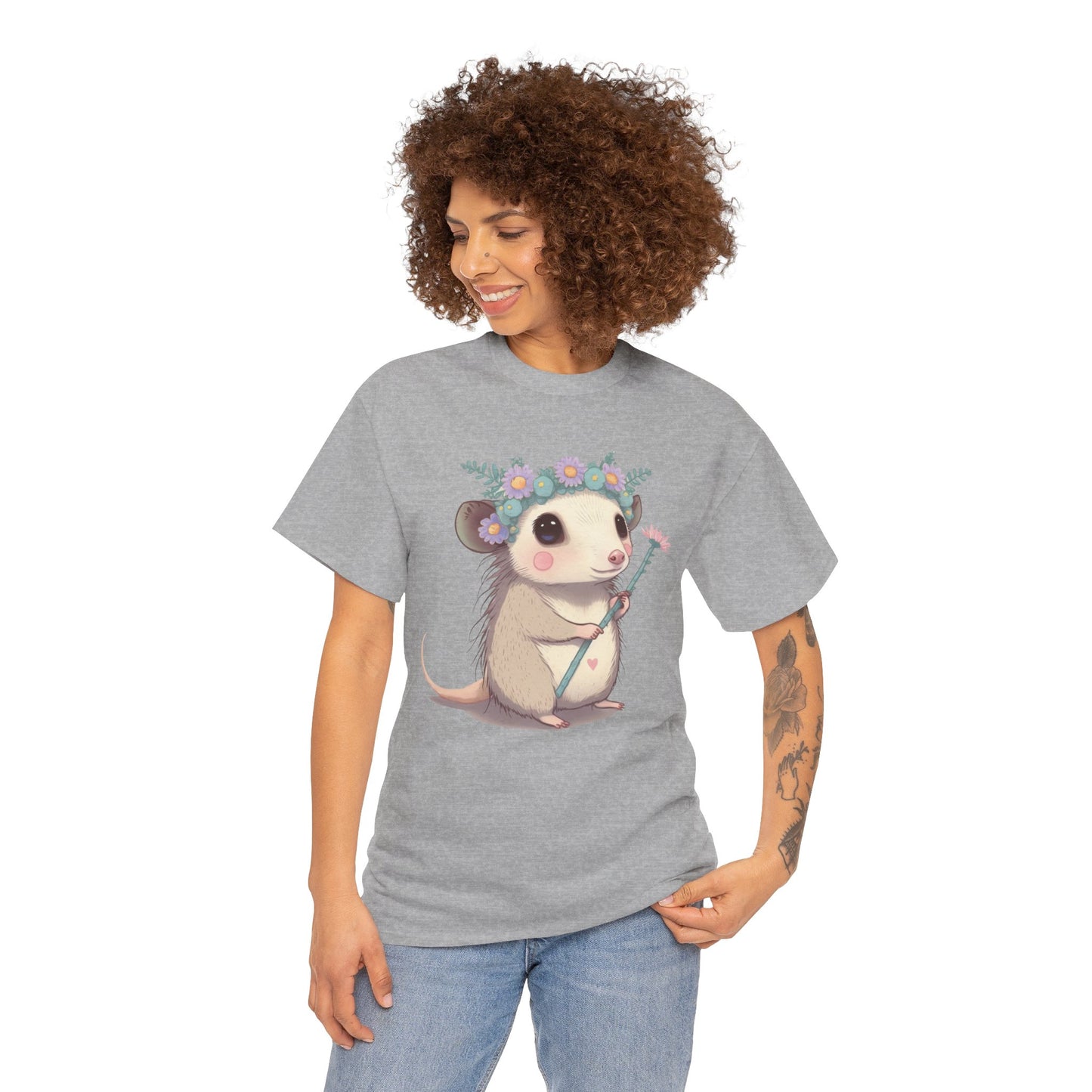 Magical Opossum - Organic Creator T-shirt - Unisex, possum opossum, magical, special, opossum shirt, possum shirt, cute opossum