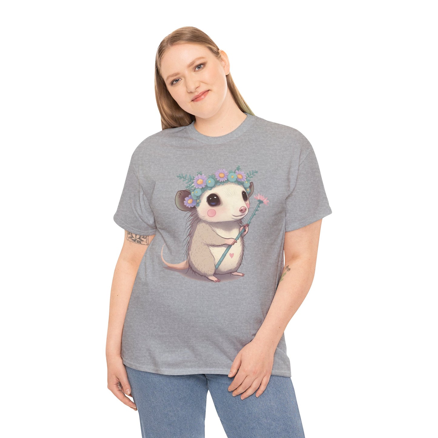 Magical Opossum - Organic Creator T-shirt - Unisex, possum opossum, magical, special, opossum shirt, possum shirt, cute opossum