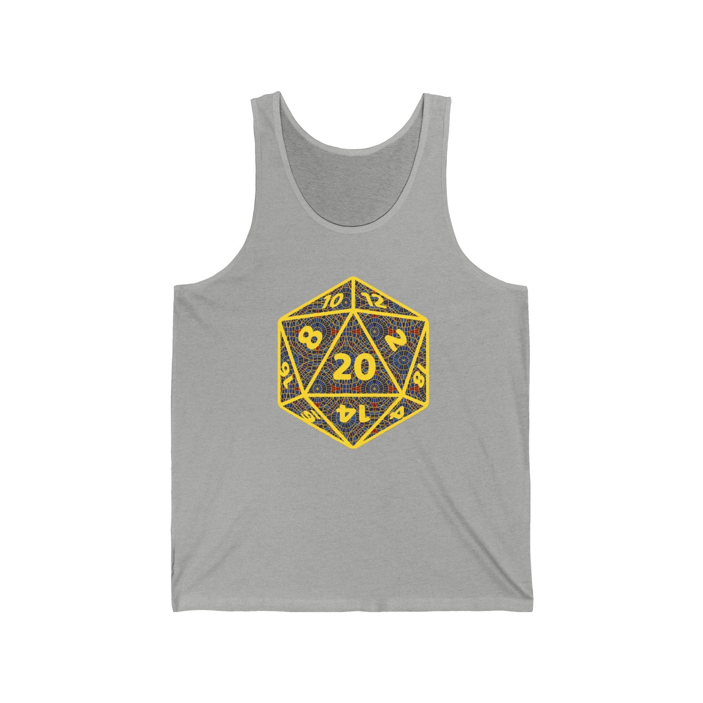 marriott carpet d20 tank, Unisex Jersey Tank, carpet duck shirt, carpet d20 tank, d20 tank, marriott tank, carpet d20 tshirt, marriott carpet, marriott carpet duck, carpet cult, marriott carpet cult, dragon con, dragoncon, dcon, inside joke