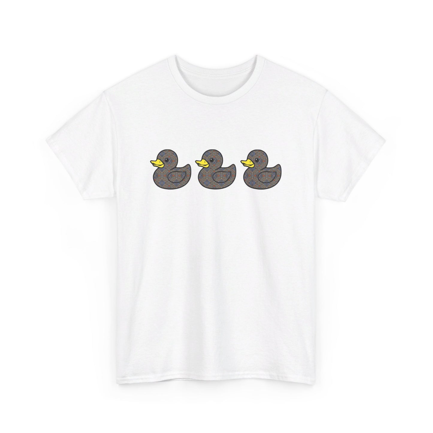 carpet ducks in a row, ducks in a row, Unisex Heavy Cotton Tee, carpet ducks, carpet duck, carpet duck shirt, carpet duck tshirt, marriott carpet, marriott carpet duck, carpet cult, marriott carpet cult, dragon con, dragoncon, dcon, inside joke