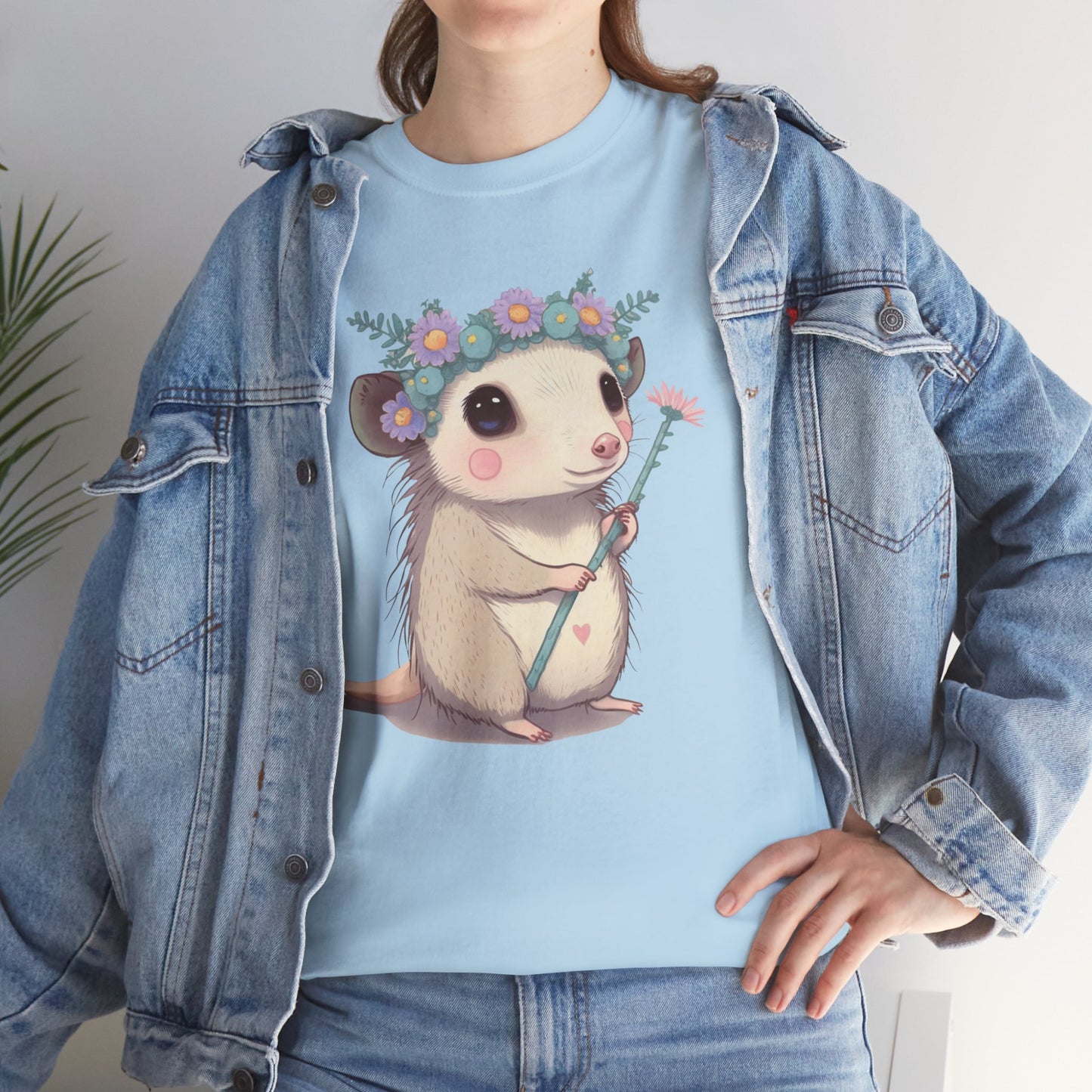 Magical Opossum - Organic Creator T-shirt - Unisex, possum opossum, magical, special, opossum shirt, possum shirt, cute opossum