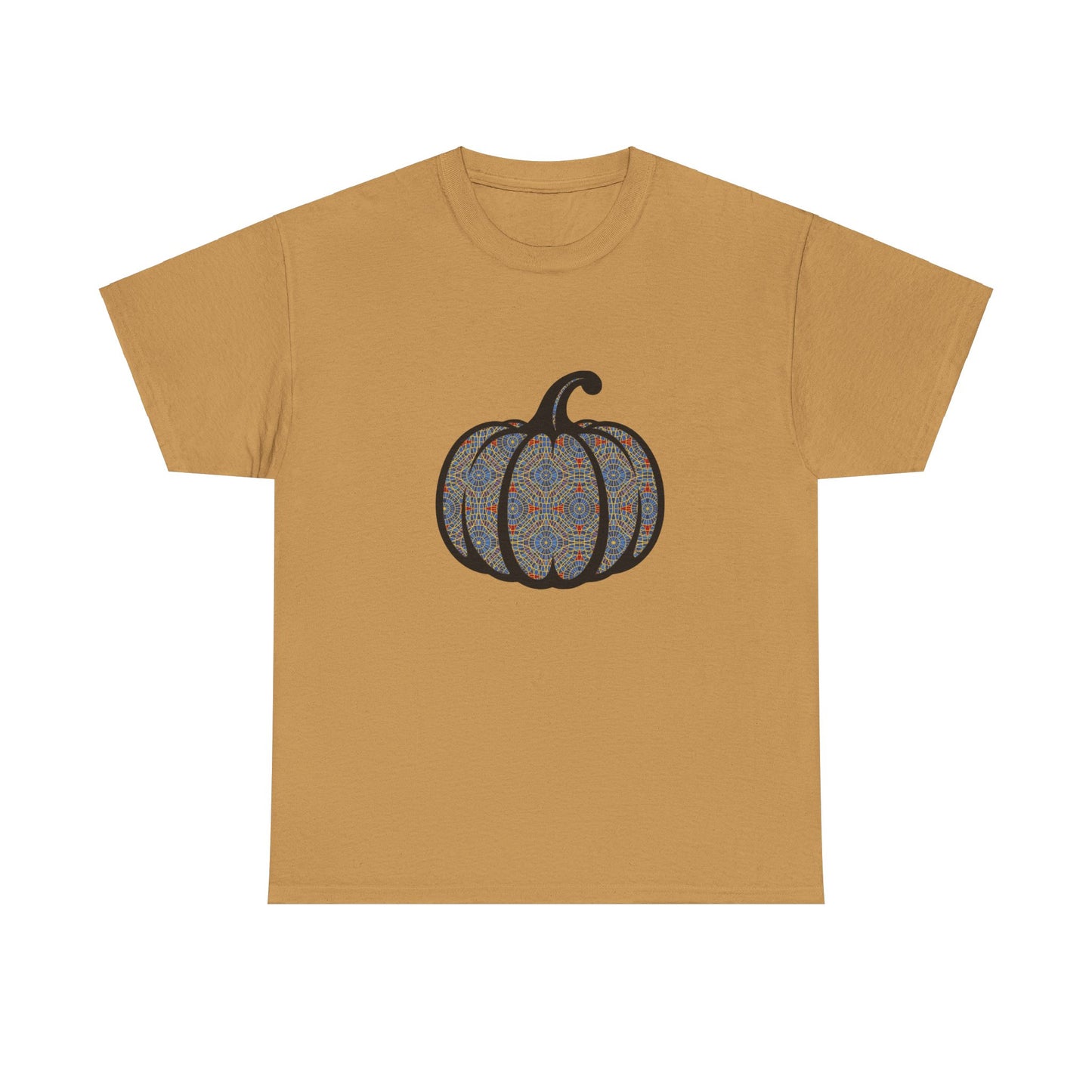 carpet cult pumpkin shirt black outline, Unisex Heavy Cotton Tee, carpet cult, marriott carpet, marriott carpet cult, dragon con, dragoncon, inside joke, prank, parody, carpet pumpkin