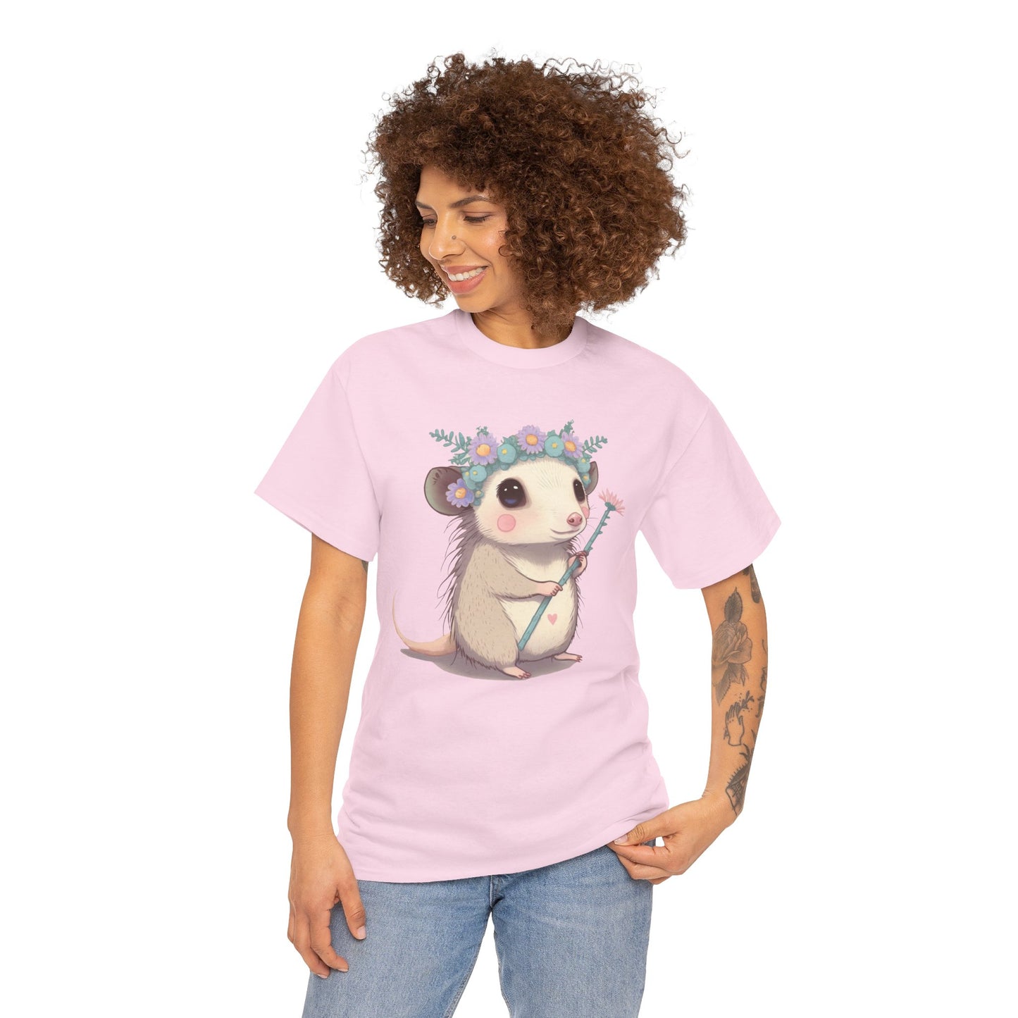 Magical Opossum - Organic Creator T-shirt - Unisex, possum opossum, magical, special, opossum shirt, possum shirt, cute opossum