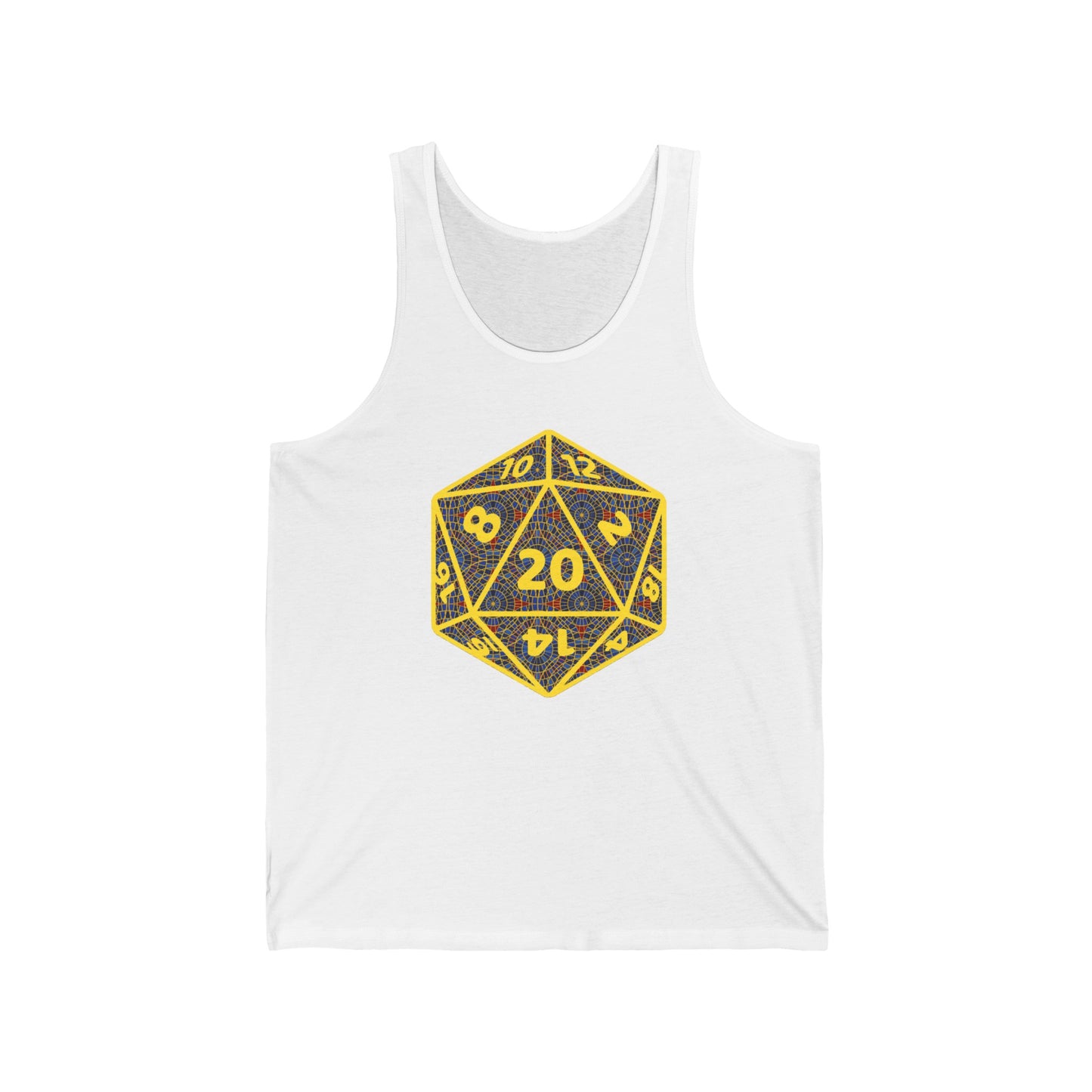 marriott carpet d20 tank, Unisex Jersey Tank, carpet duck shirt, carpet d20 tank, d20 tank, marriott tank, carpet d20 tshirt, marriott carpet, marriott carpet duck, carpet cult, marriott carpet cult, dragon con, dragoncon, dcon, inside joke