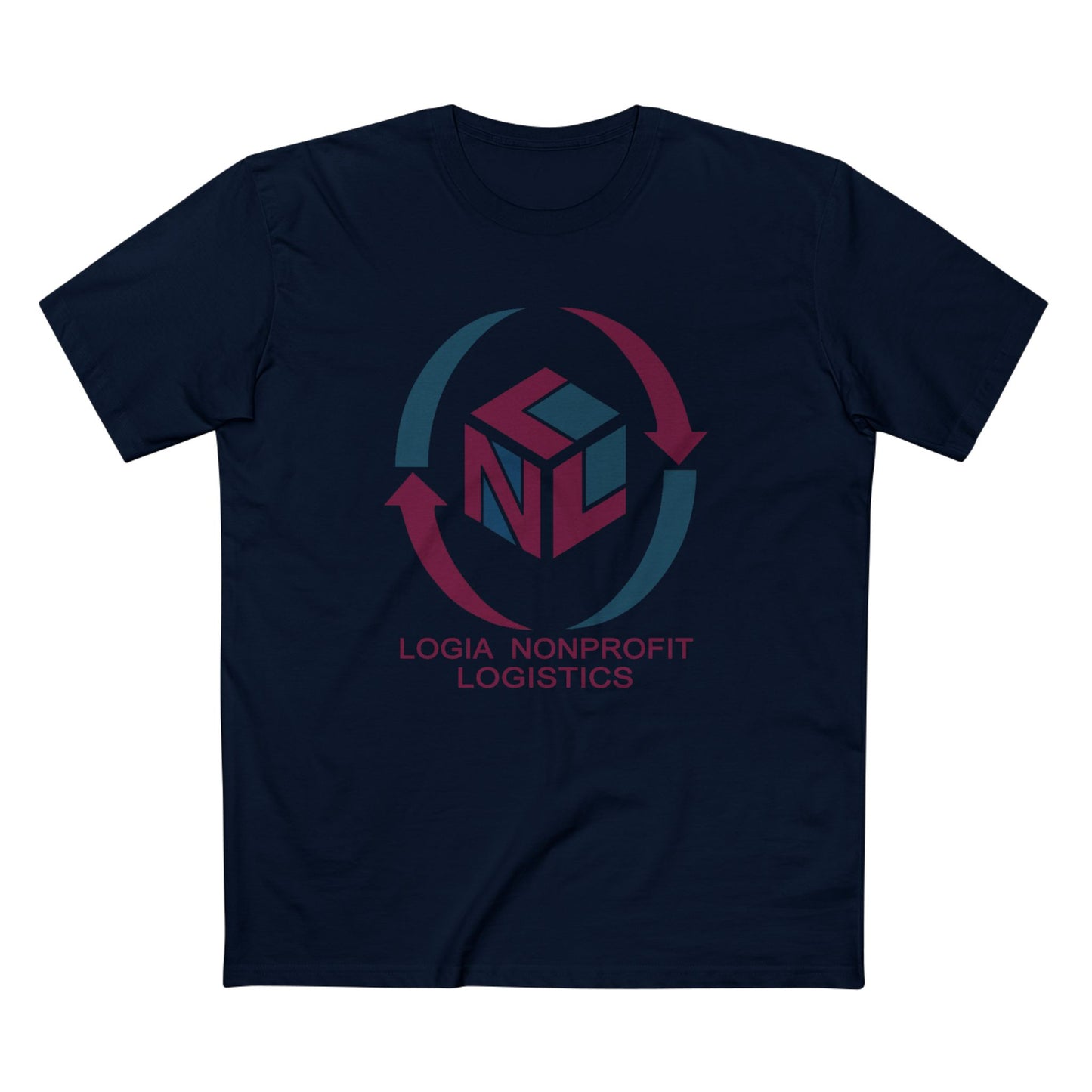 Logia Nonprofit Logistics shirt, Adult Staple Tee Logia Logistics, shirt,