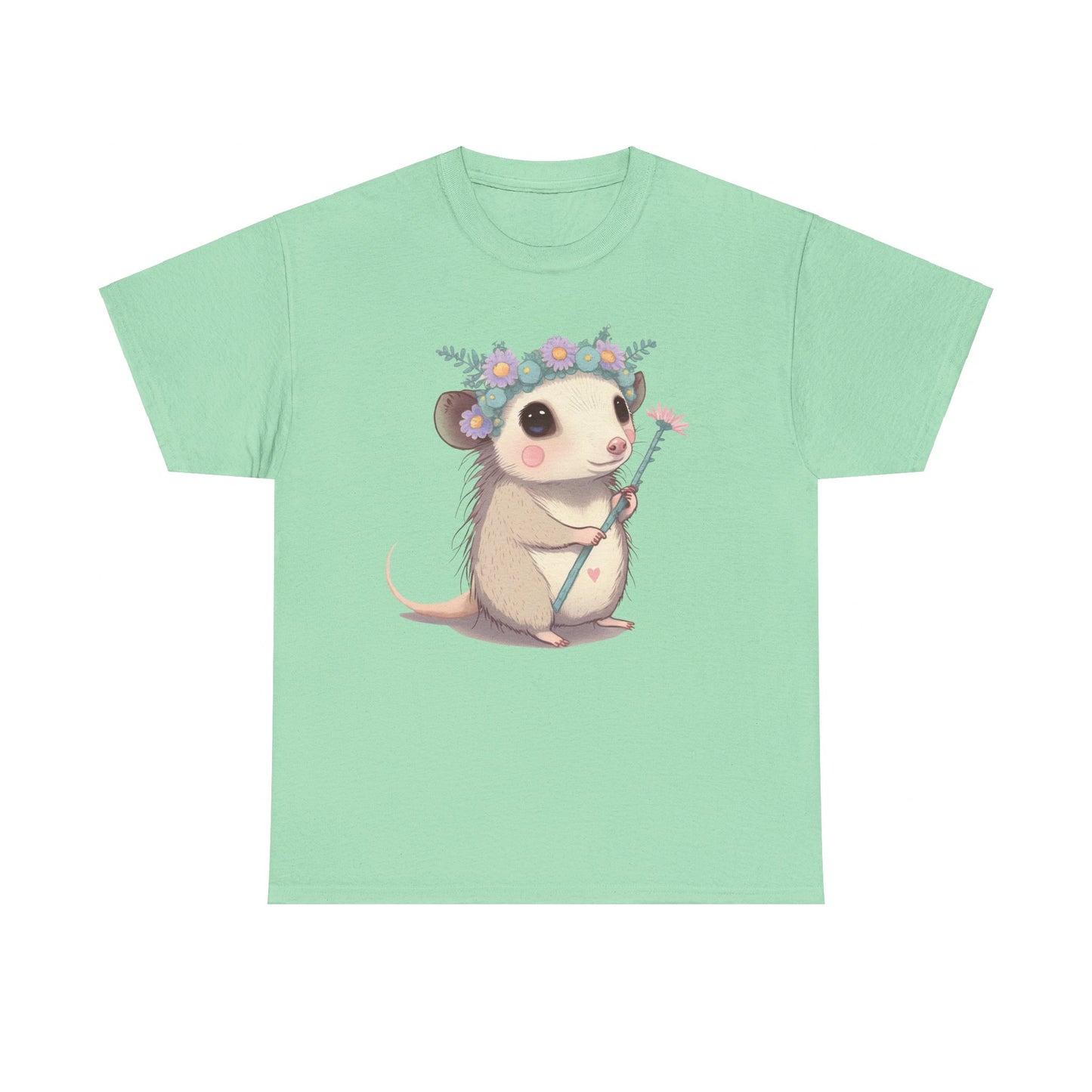 Magical Opossum - Organic Creator T-shirt - Unisex, possum opossum, magical, special, opossum shirt, possum shirt, cute opossum