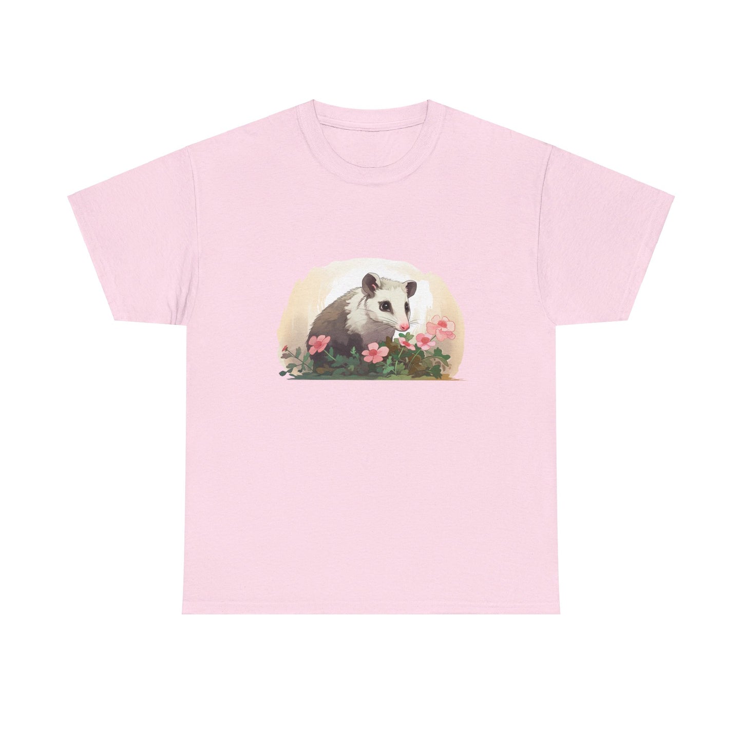 sweet possum shirt, Unisex Heavy Cotton Tee, possum shirt, opossum shirt, possi shirt, oppi shirt, possum love, opossum tshirt, possum tshirt