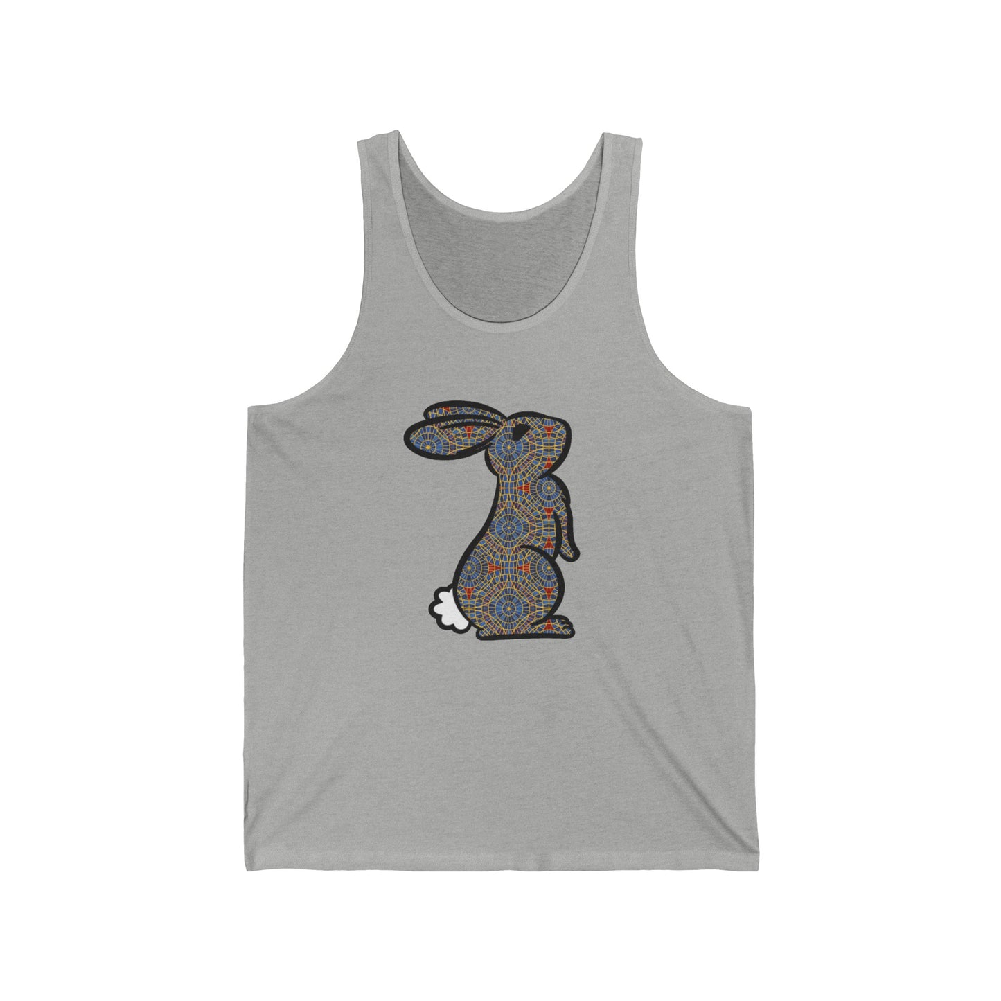 marriott carpet bunny tank, Unisex Jersey Tank, carpet cult rabbit, carpet bunny tank, rabbit tank, marriott tank, carpet d20 tshirt, marriott carpet, marriott carpet rabbit, carpet cult, marriott carpet cult, dragon con, inside joke