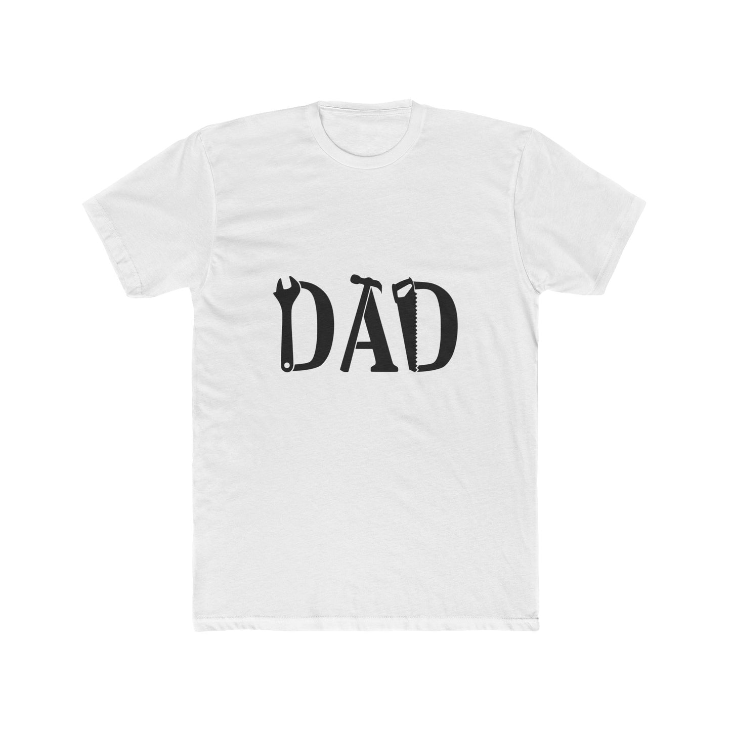dad tools, Unisex Cotton Crew Tee, fathers day, gift for dad, dad, daddy, tool, tools, happy fathers day, fathers day gift