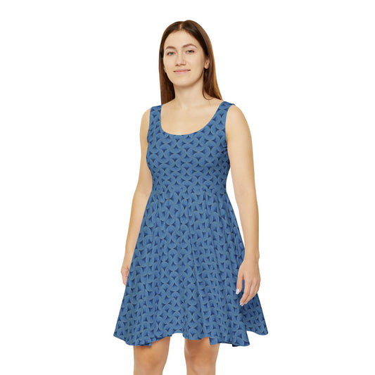Hyatt carpet cult dress - Women's Skater Dress, Hyatt carpet, marriott carpet, carpet cult, dragon con carpet, dragon con, carpet dress, carpet, Marriott carpet, con, skater dress, comfortable dress, cosplay,