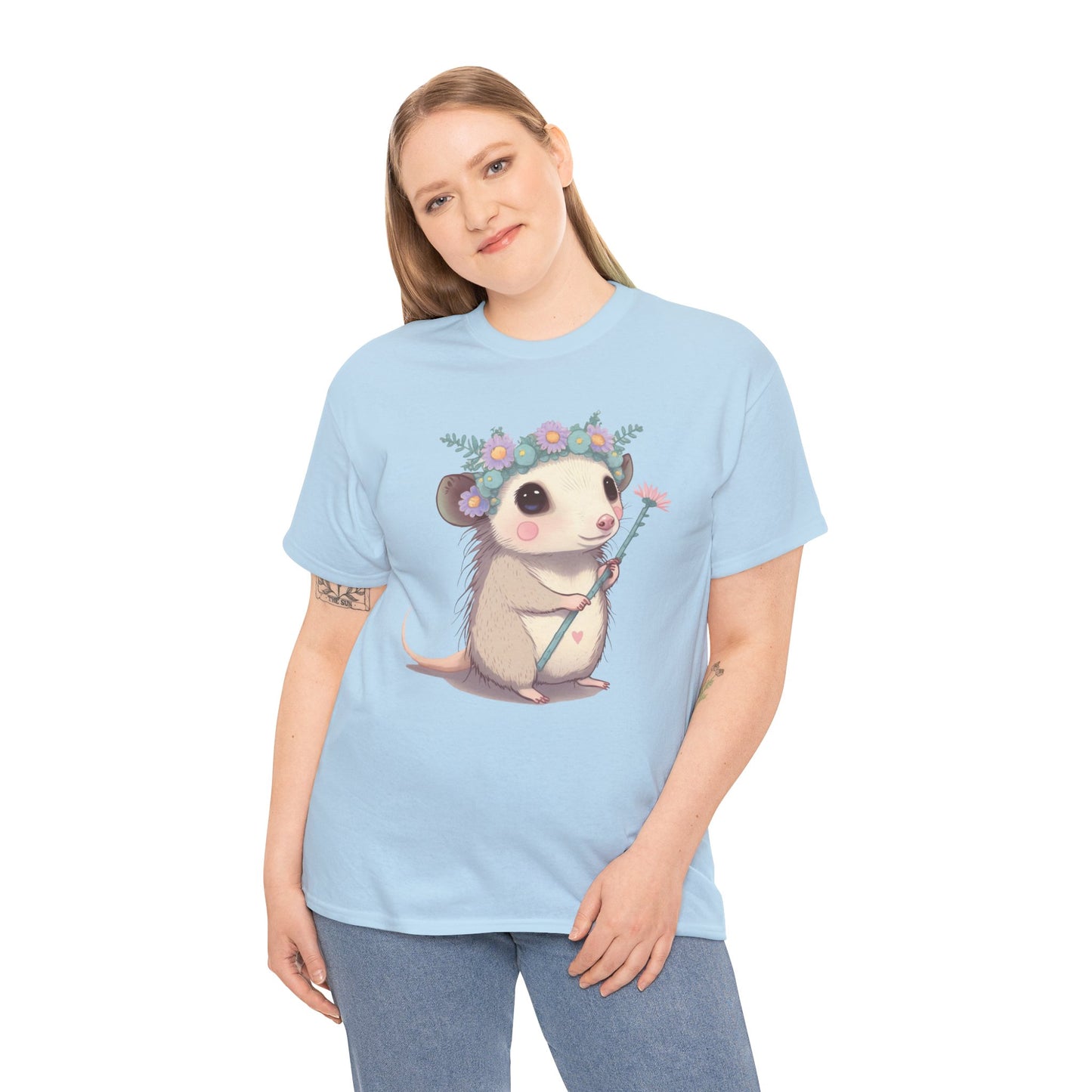 Magical Opossum - Organic Creator T-shirt - Unisex, possum opossum, magical, special, opossum shirt, possum shirt, cute opossum