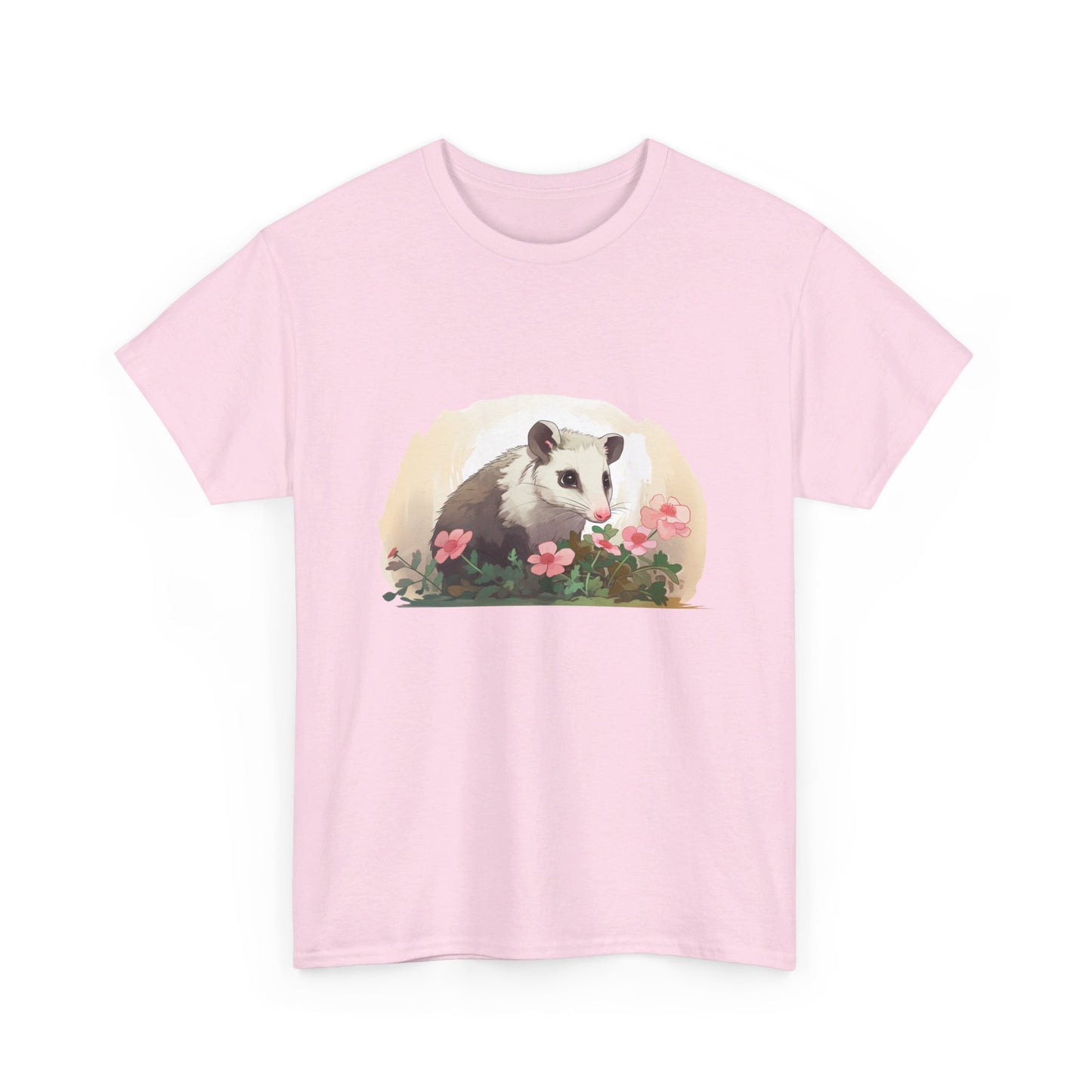 sweet possum shirt, Unisex Heavy Cotton Tee, possum shirt, opossum shirt, possi shirt, oppi shirt, possum love, opossum tshirt, possum tshirt