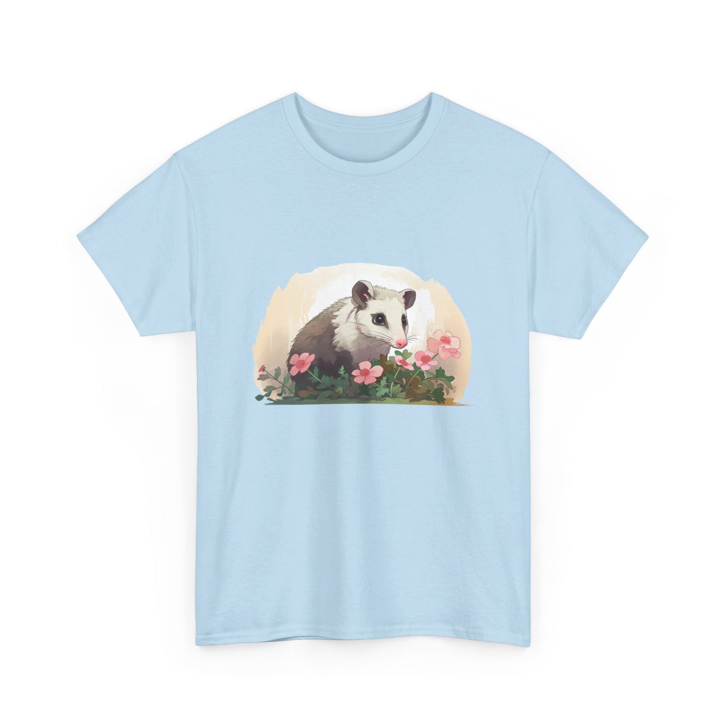 sweet possum shirt, Unisex Heavy Cotton Tee, possum shirt, opossum shirt, possi shirt, oppi shirt, possum love, opossum tshirt, possum tshirt