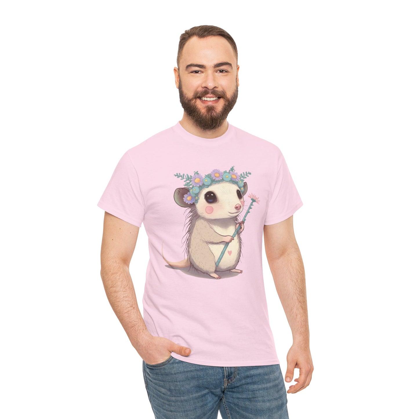 Magical Opossum - Organic Creator T-shirt - Unisex, possum opossum, magical, special, opossum shirt, possum shirt, cute opossum