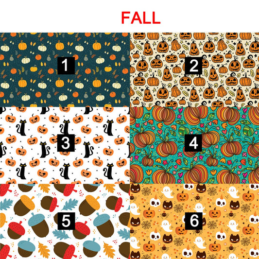 FALL magnetic glasses topper - Fall, pumpkin, ghost, spooky, black cat, fall leaves, acorn, autumn, seasons, pump, pumpkins