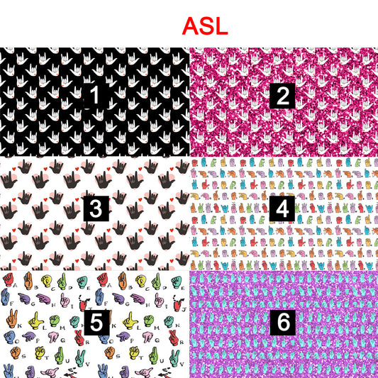 ASL - magnetic glasses topper - ASL, American Sign Language, love, I love you, alphabet, magnetic glasses, magnet glasses, wanda, kirby, Addison, Payton, murphy, harper