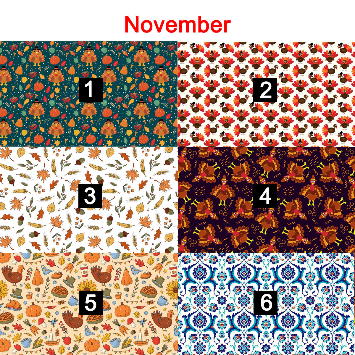 November - magnetic glasses topper -magnetic glasses topper- thanksgiving, fall, pie, leaves, acorns, turkey, orange, magnetic topper, toppers, pair, pair topper, addison, brook, zuri, murphy, harper