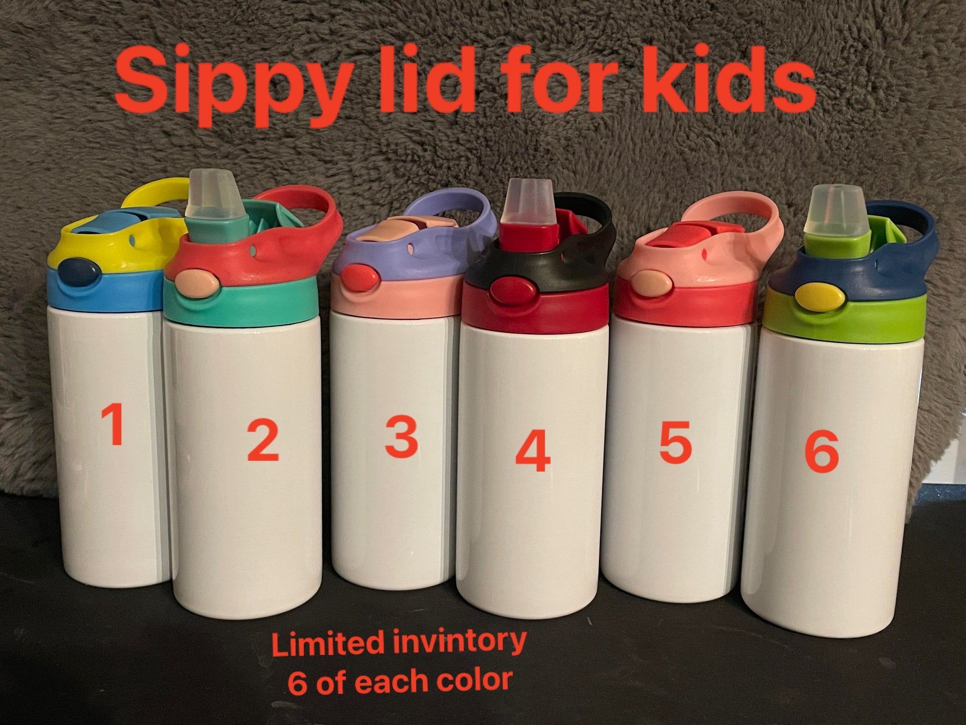 Custom Variety Pack Kids Sippy Cups