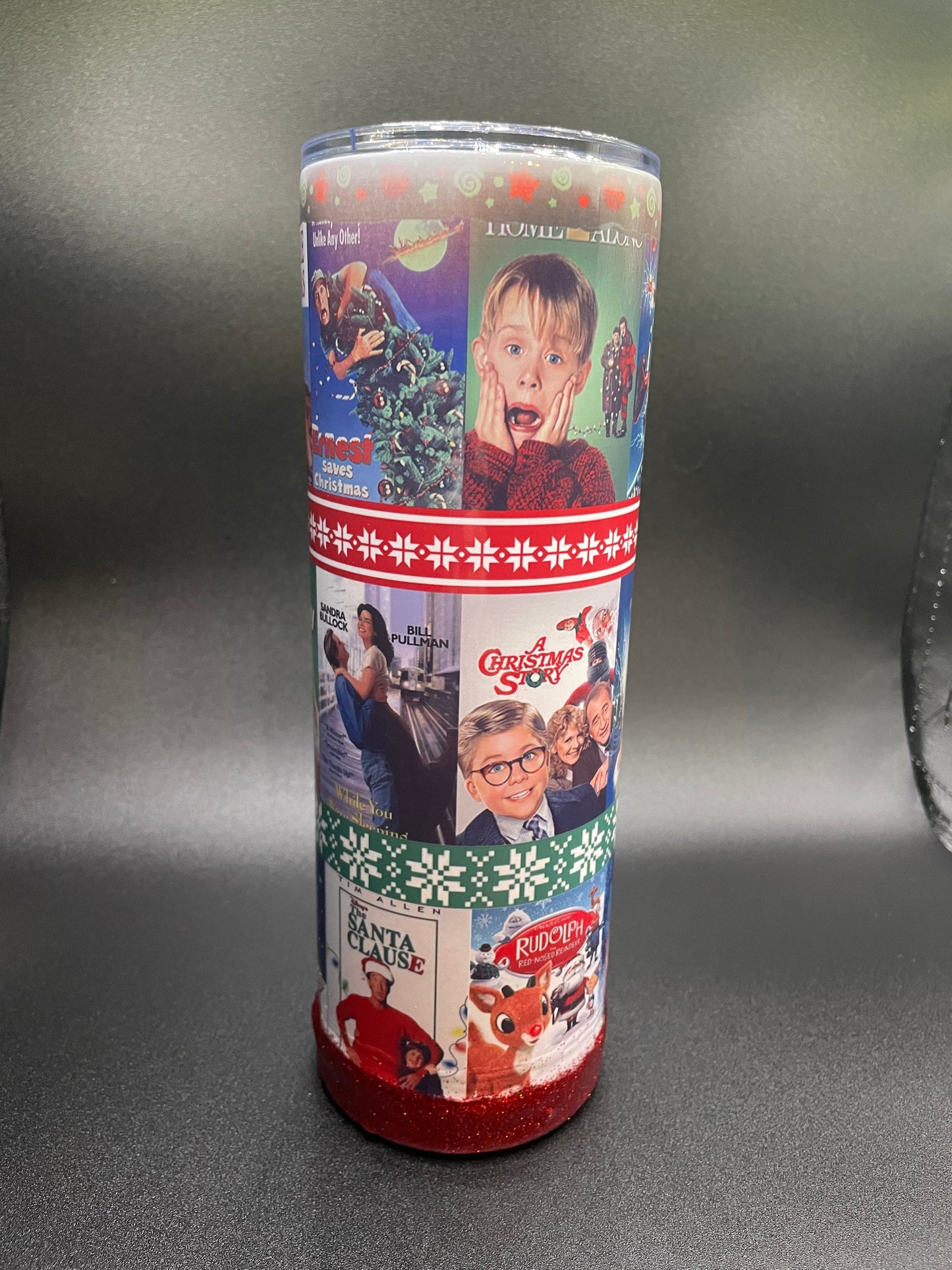 Xmas movie tumbler - Christmas movies, Christmas movie, romcom, holiday movie tumbler, tumbler, 20 oz tumbler, Xmas gift, gift for mom