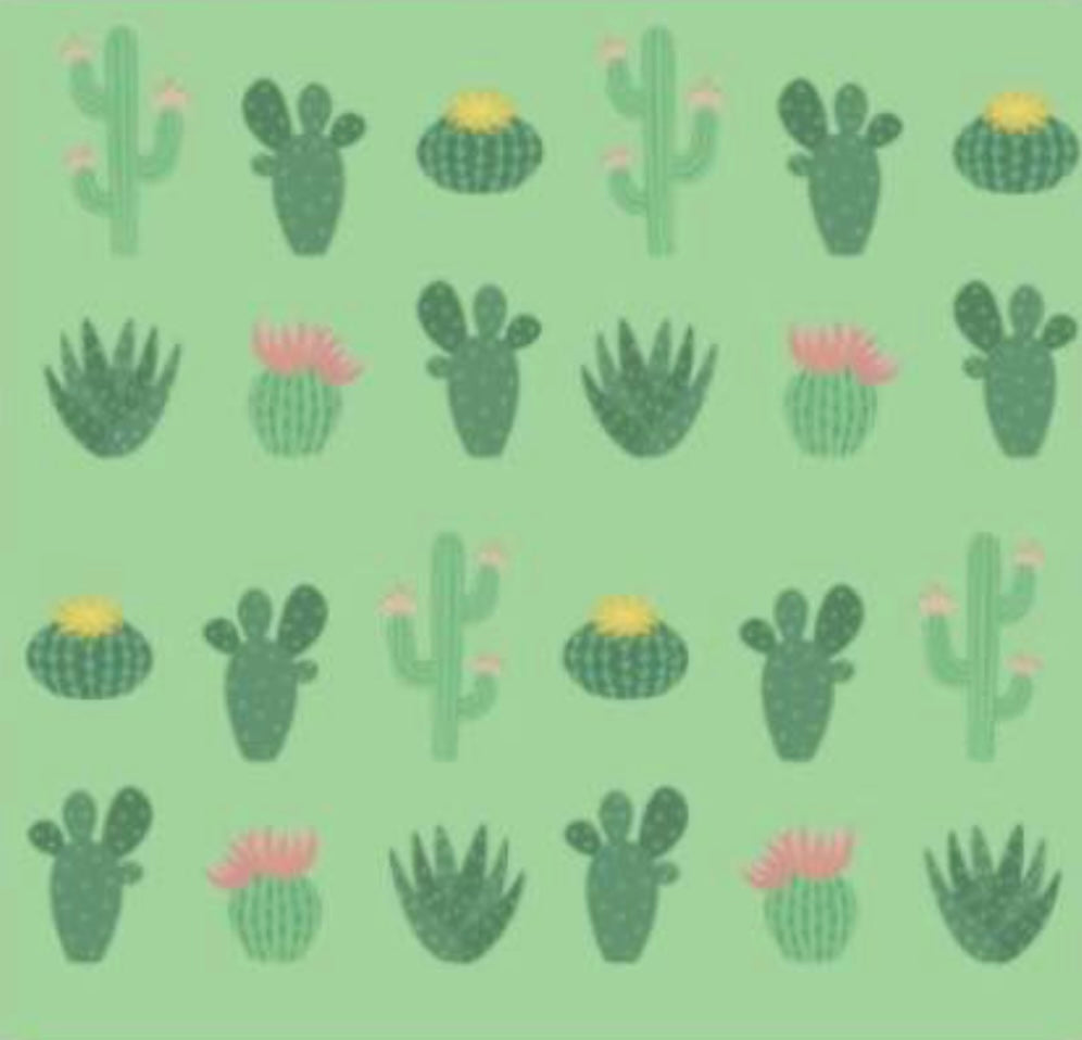 post it note - cactus, Desert, cacti, succulent, cute cactus, cute fruit, ironic, sticky note, stickynote, postit note, post it brand, designed by me