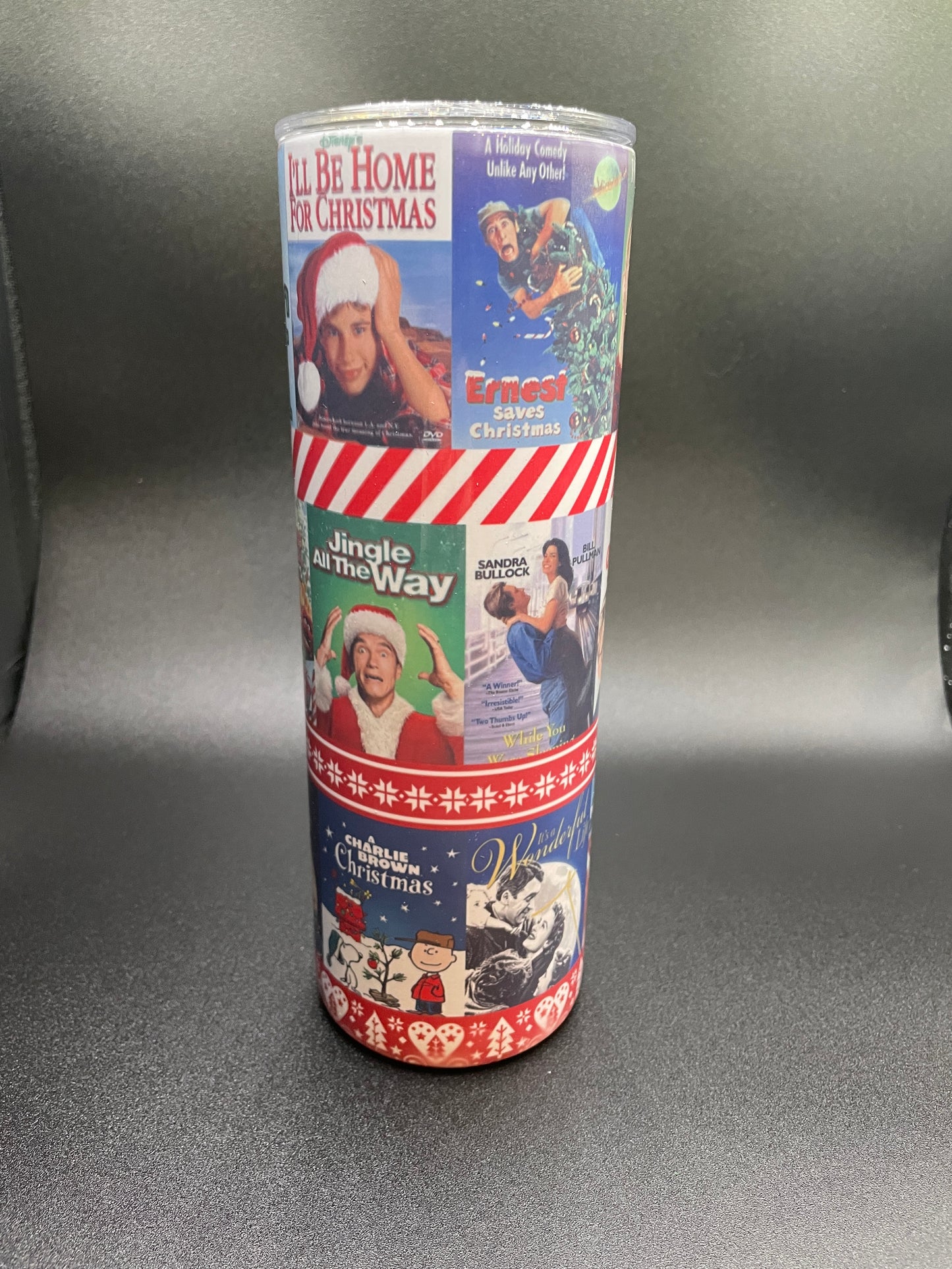 Xmas movie tumbler - Christmas movies, Christmas movie, romcom, holiday movie tumbler, tumbler, 20 oz tumbler, Xmas gift, gift for mom