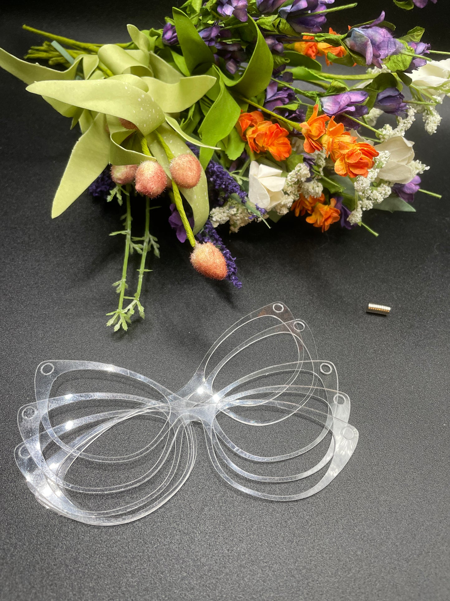 10 blank glasses topper -  Soto blanks, Serra blanks, pair eyeglasses, magnetic topper, pair glasses, blanks, acrylic blank