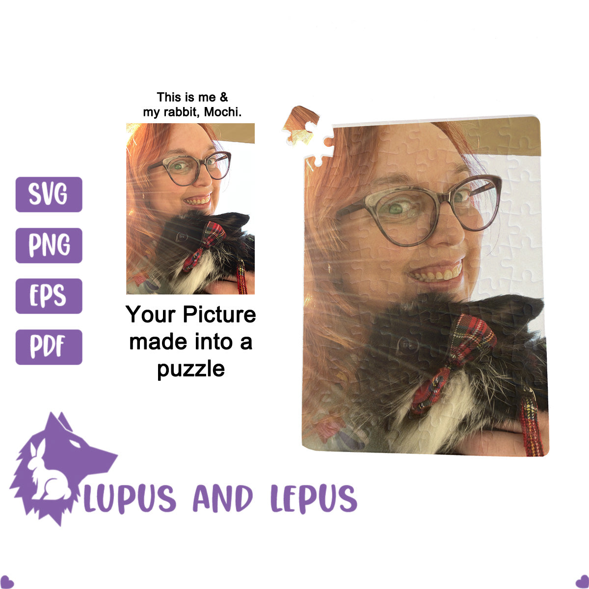 CUSTOM puzzle - YOUR photo/s 80 pieces 8x6 inches, any image you want, fan, fandom, anime, movie, poster, cartoon, kid, kid gift, special present, gift, picture gift, vibrant colors, glitter finish, puzzle, game, jigsaw, custom, blank
