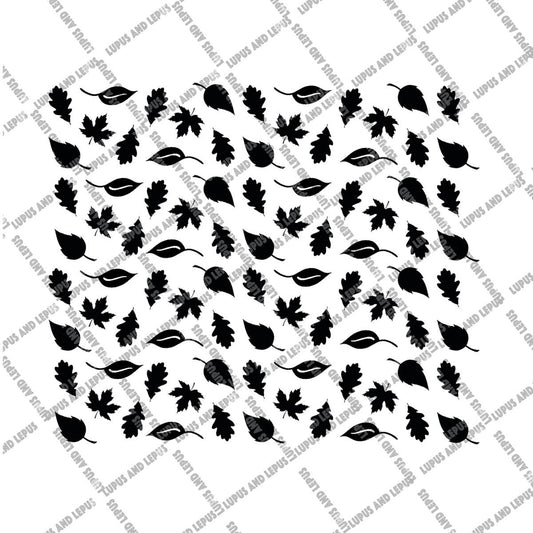 Digital File - fall leaves pattern svg, fall leaves, fall leaves svg, halloween svg, autumn svg, leaves svg (eps, svg, pdf, png, jpeg)