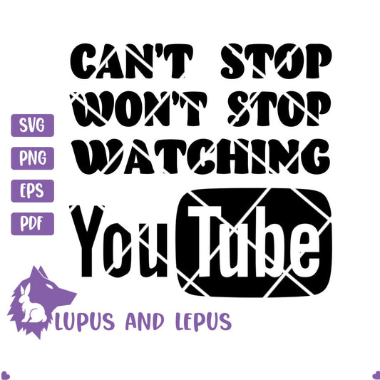 Digital File - kids youtube svg, youtube svg, trending svg, youtube shirt, diy shirt, easy svg, kid shirt svg, kid svg, gift for kids