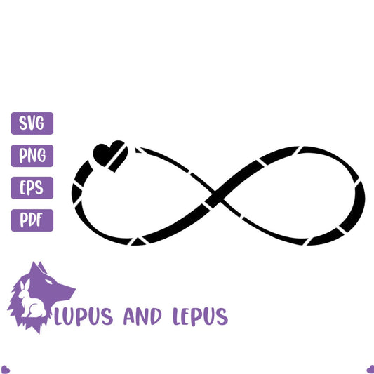 Digital File - infinity heart, infinity heart svg, infinity svg, infinity, infinity vector, infinity ClipArt (eps, svg, pdf, png, jpeg)