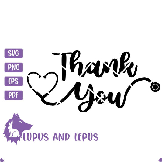 DIGITAL FILE - nurse svg, thank you svg, thank you nurse, medical svg, essential svg, thank your nurse, rn svg, thank you card, trending svg