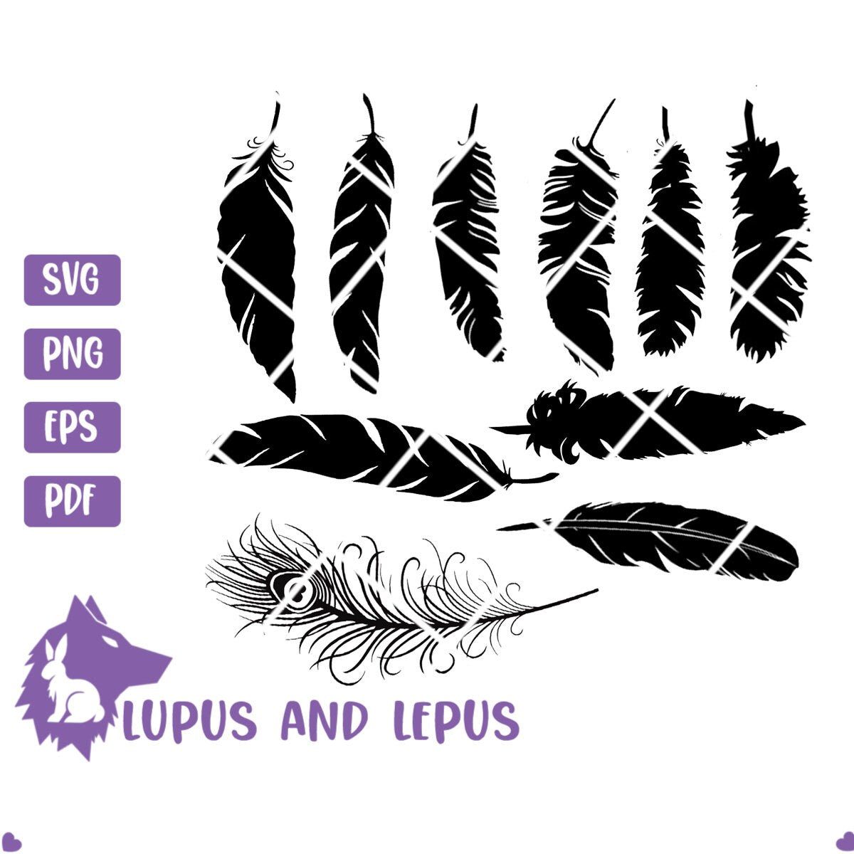 Digital File - feathers svg, feather svg, Native American svg, boho svg, feather vector, feather ClipArt (eps, svg, pdf, png, jpeg)