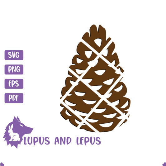 Digital File - Pinecone svg, pinecone clipart, pinecone vector, pinecone, winter svg, Christmas svg, Cricut  (eps, svg, pdf, png, jpeg)