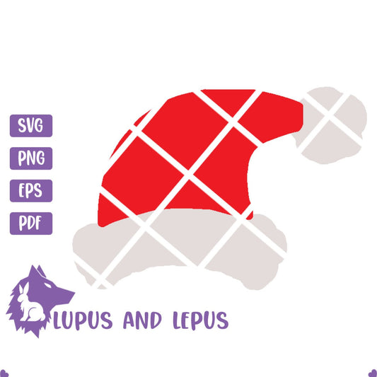 Digital File - Santa Hat SVG, Christmas Hat Svg, Merry Christmas Hat Svg, Santa Hat Svg files, Santa Claus hat Svg for Shirts, cricut