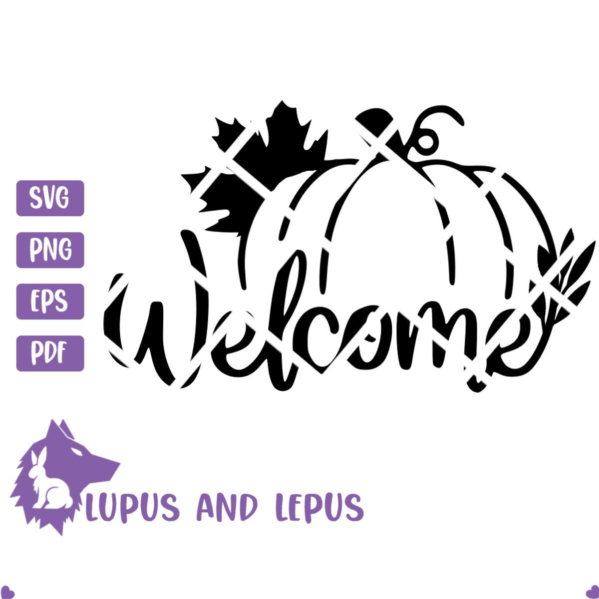 Digital File - welcome svg, fall sign svg, vintage fall, pumpkin patch svg, leaf svg, fall svg, halloween svg, autumn svg, pumpkin svg