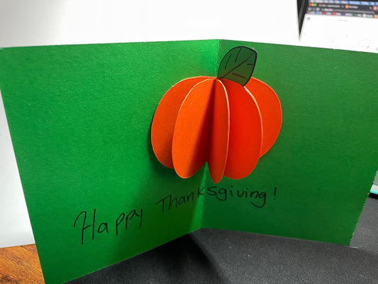 Digital File - 3d pumpkin svg, card popup svg, pumpkin svg, 3d paper pumpkin, thanksgiving svg, halloween pumpkin, layered pumpkin svg,
