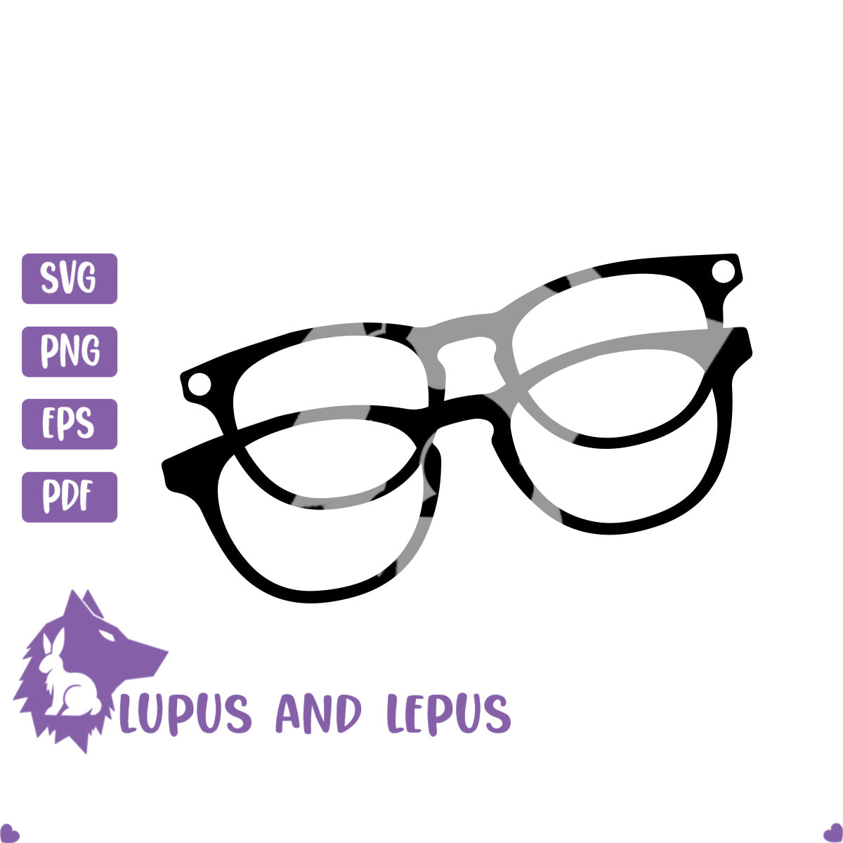 Digital File - pair eyewear, pair svg, glasses svg, magnetic glasses svg, Cat Eye glasses, mens glasses, womens glasses, eyeglasses svg, glasses cut file, glasses clipart (eps, svg, pdf, png, jpeg)
