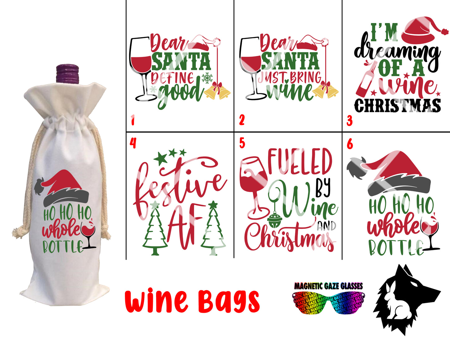 Wine Bag - (G) wine bag gift, gift for boss, gift for employee, gift for family, bag, custom, Christmas gift, xmas gift, gift, custom gift, customized gift, alcohol, bottle of wine bag, bottle of wine, spirits